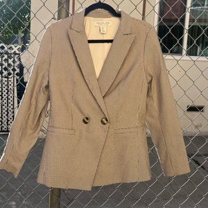 NWOT Rachel Zoe Plaid Blazer Jacket